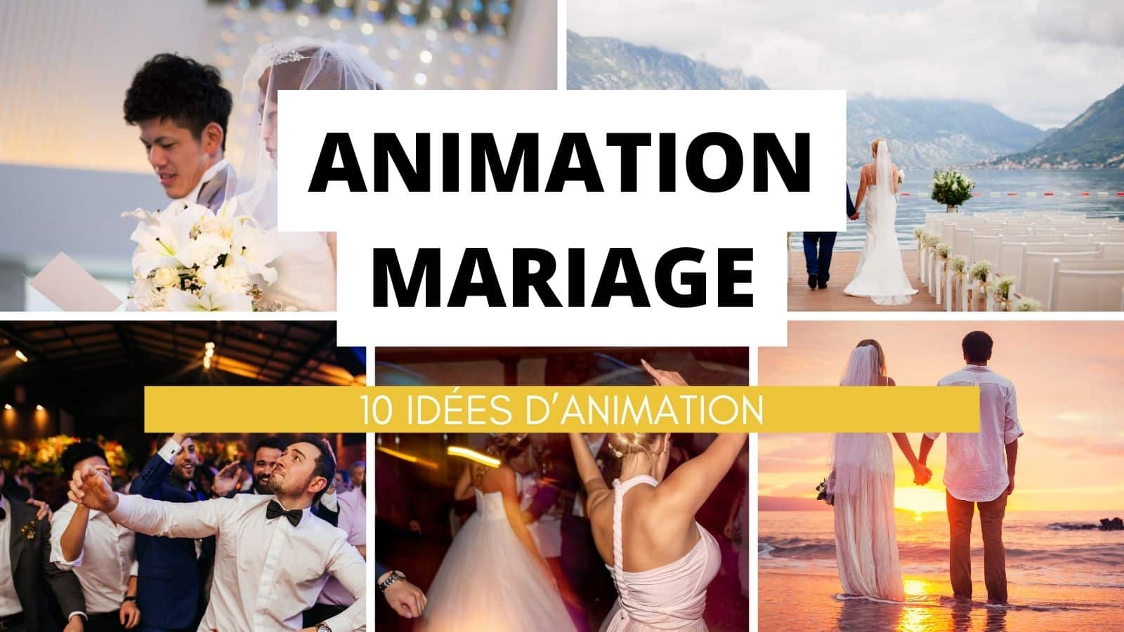20 idées d'animations de mariage : Jeux originaux animation mariage idee